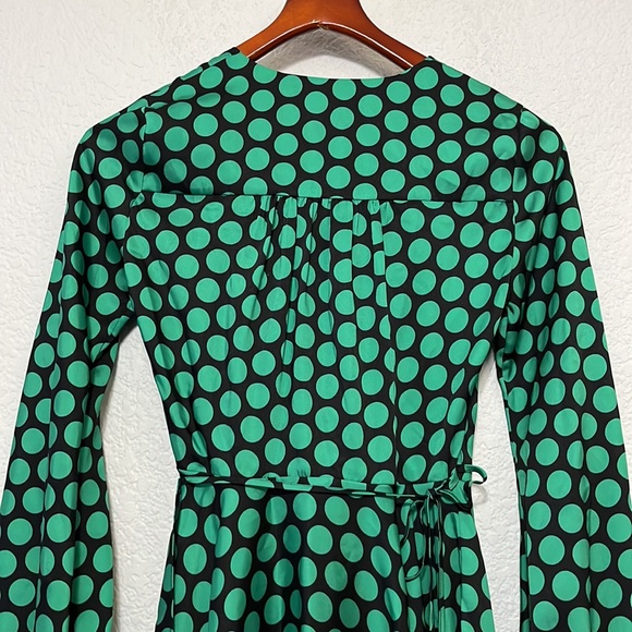 Milly Siena Polka Dot Wrap Dress - Picture 11 of 16